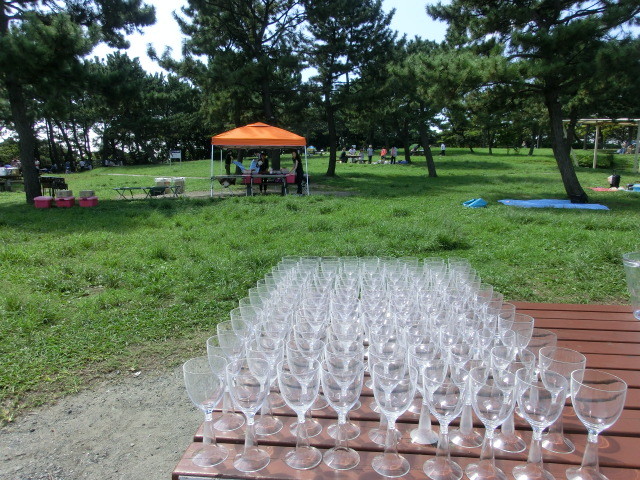 秋の味覚バーベキューワイン会@横浜海の公園BBQ