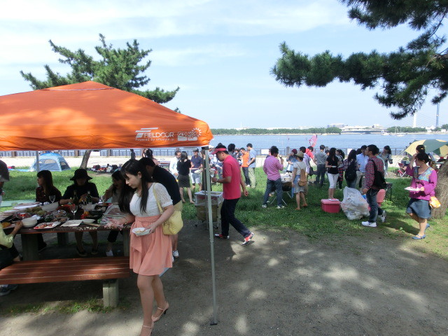 秋の味覚バーベキューワイン会@横浜海の公園BBQ
