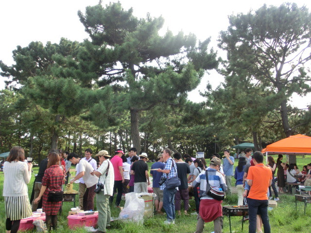 秋の味覚バーベキューワイン会@横浜海の公園BBQ