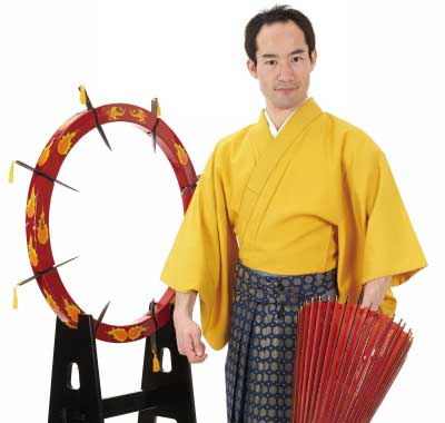 大神楽曲芸師「豊来家大治朗」