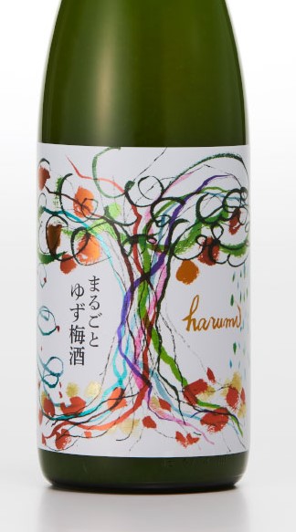 庭のうぐいす ゆず梅酒 まるごと