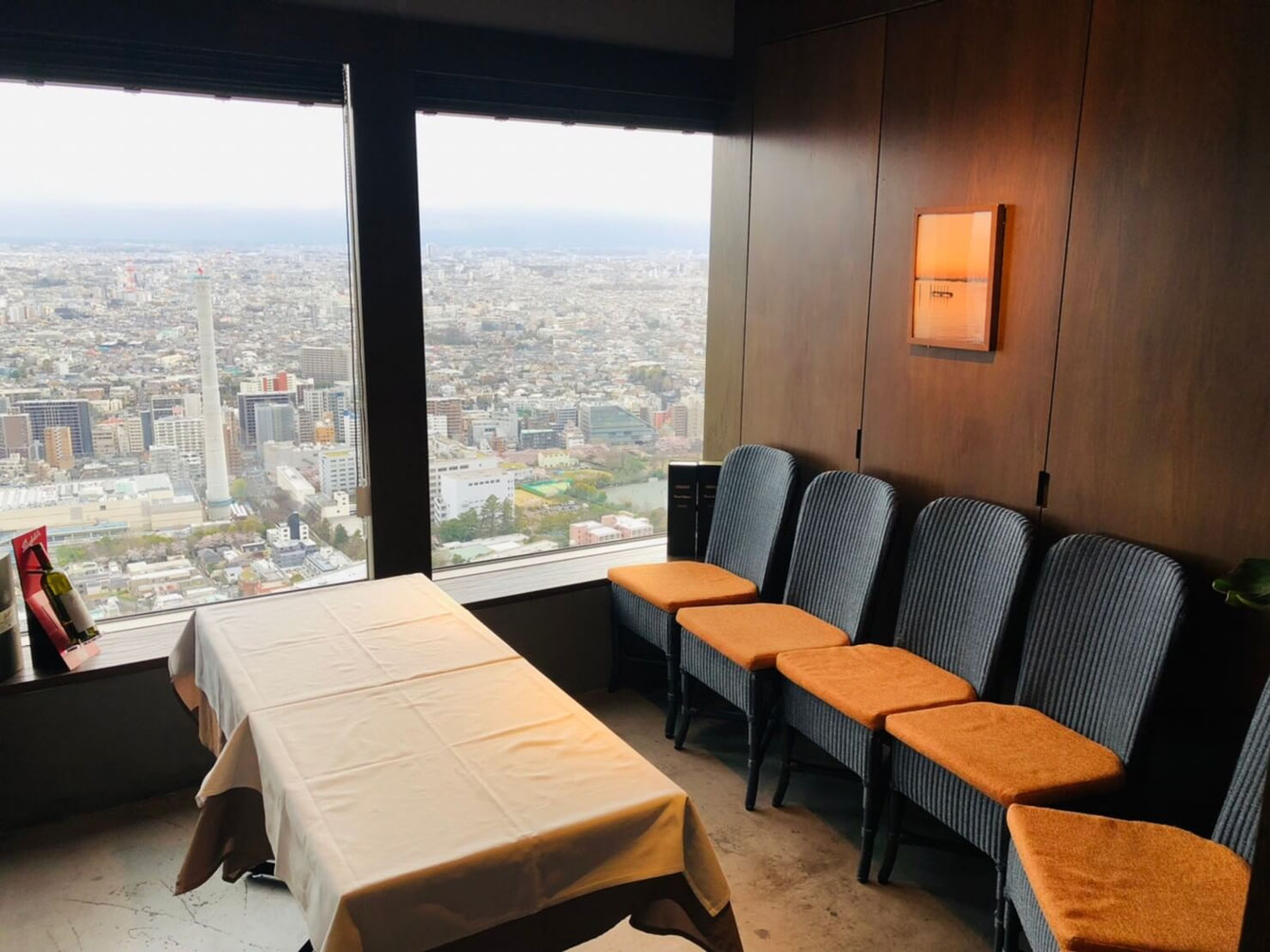 恵比寿ガーデンプレイスタワー最上階39階 SOUTH（サウス）にてワイン会を初開催しました