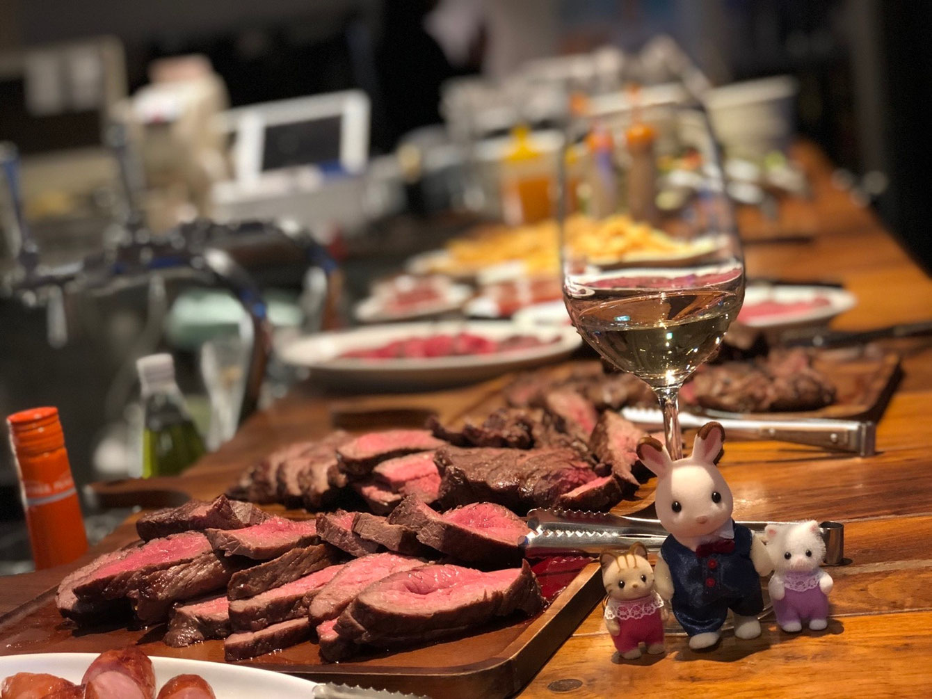 シュラスコ牧草牛の肉バル×独身ワイン会を開催しました