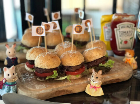 NY発ステーキハウスBLT六本木会場の料理