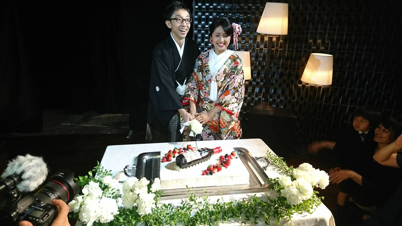 ワイン会で出会って結婚した夫婦の結婚式に行ってきました